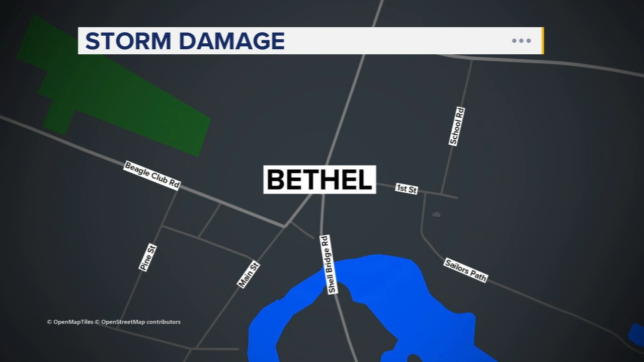 Straight line winds cause widespread damage in southern Delaware: NWS