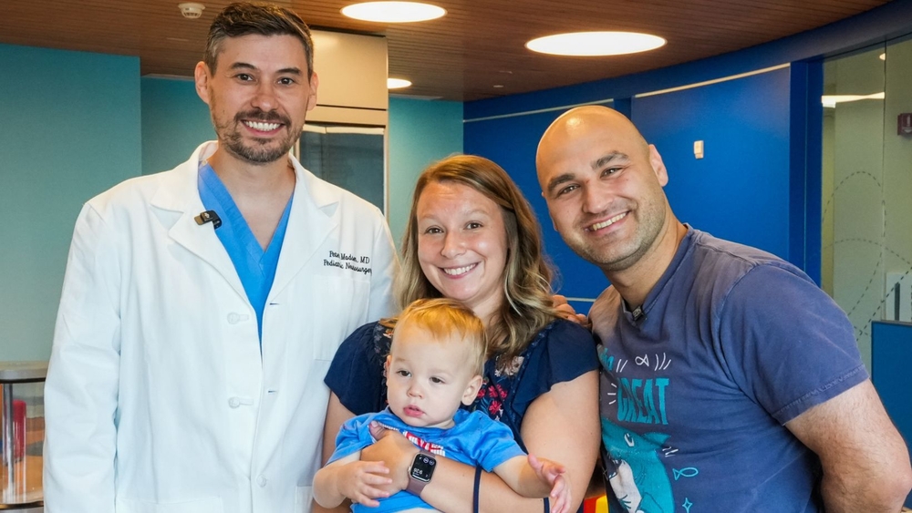 The Atkins family raises money for lifesaving work at CHOP
