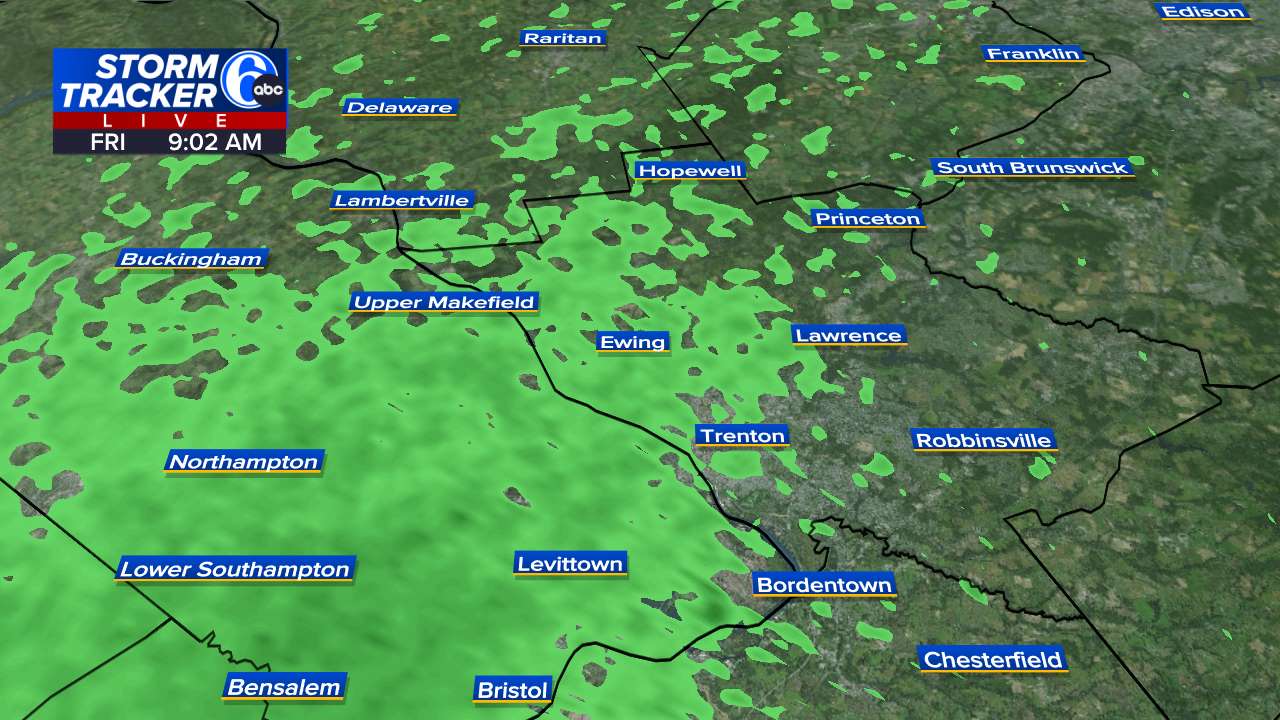 StormTracker 6 - Central New Jersey view