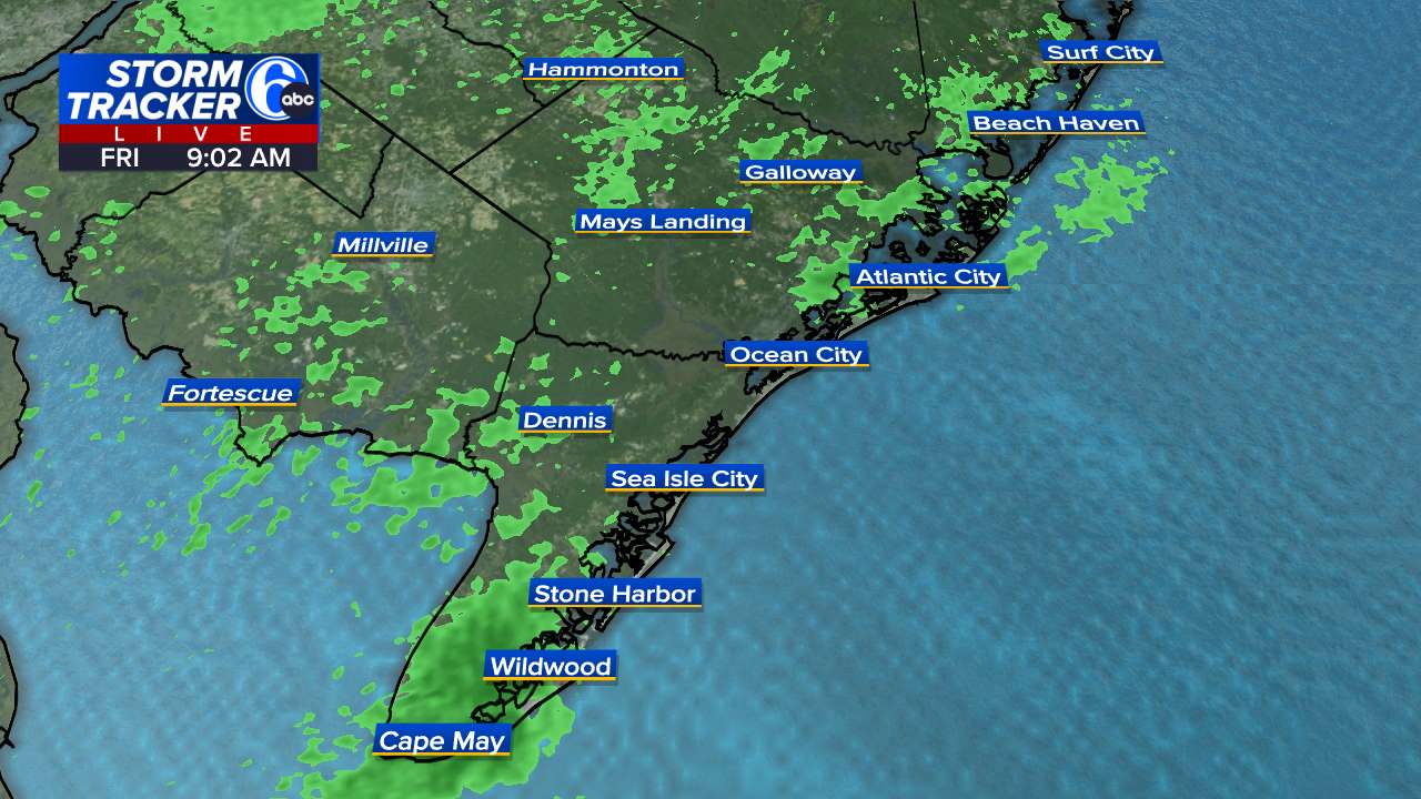 StormTracker 6 - New Jersey Shore view